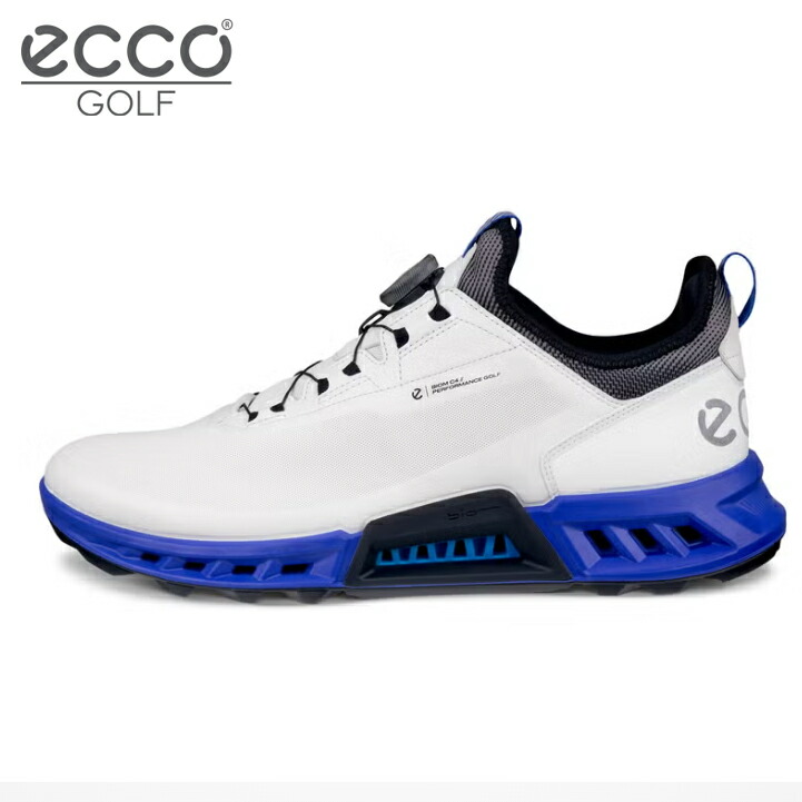 エコー/ecco メンズ レザーGore-TexゴルフシューズECCO Golf Biom C4 Boa Men/130424 61109