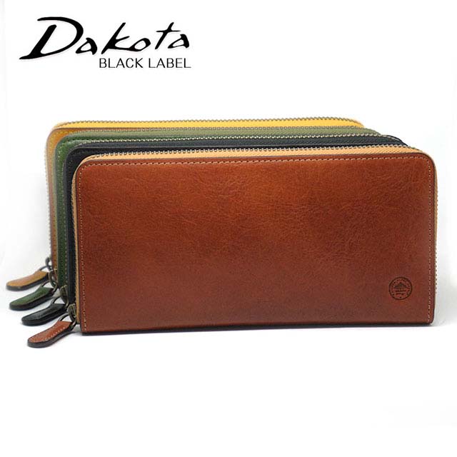 楽天市場】ダコタ ブラックレーベル 長財布 メンズ ラウンドファスナー