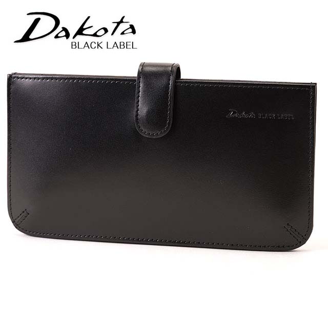 ダコタ 財布 メンズ 長財布フラップ型 0620500 ブラックレーベル スペック1 ブラック Dakota Black Lable Spec1 レザー キャッシュレス化 送料無料 代引無料 牛革 シュリンク革 父の日 プレゼント バレンタインデー マチなし 薄型｜三条タナカ