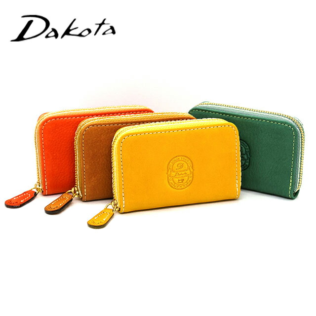 ダコタ 小銭入れ コインケース レディース かわいい ブランド Dakota Idea イデーア 旧品番: 0030184 新品番: 0031284 代引き手数料無料 牛革 ノベルティー 2022 AW 新作 ホワイトデー ラッピング ロゴ 型押し ゼオライト（沸石）鞣し ファスナー刺繍