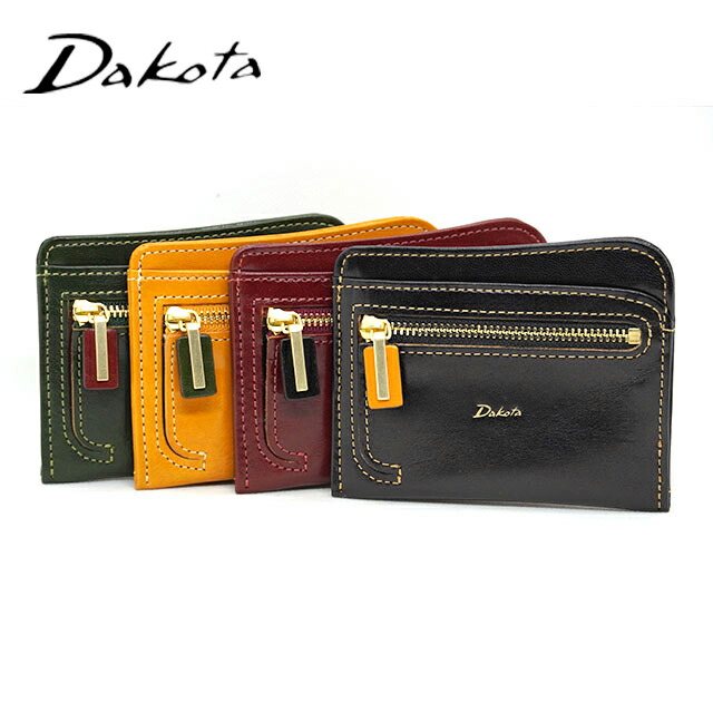 ダコタ ミニ財布 フラグメントケース レディース かわいい ブランド Dakota Cerchio チェルキオ 0030526 イタリア製牛革 購入で選べるノベルティーカラー ホワイトデー ラッピング ご褒美 ミニ財布 マチ1cm 薄マチ 8,470円