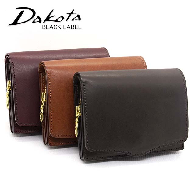 ダコタ ブラックレーベル ヒルツ 二つ折り財布 フリップ式 0620080 メンズ Dakota Black Label Hilts ワイン ブラウン チョコ イタリア製牛革 ビジネス カジュアル 軽量 ビジネス カジュアル 軽量 レディース 薄マチ カード収納3カ所 職人 イタリアンレザー エイジング