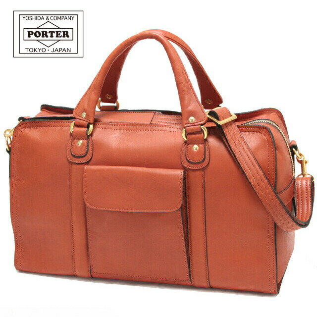 新品未使用✨PORTER ポーター　BARON バロン　206-04261 本革 BALLON（PORTER） ポーター バロン 2WAYボストンバッグ 206