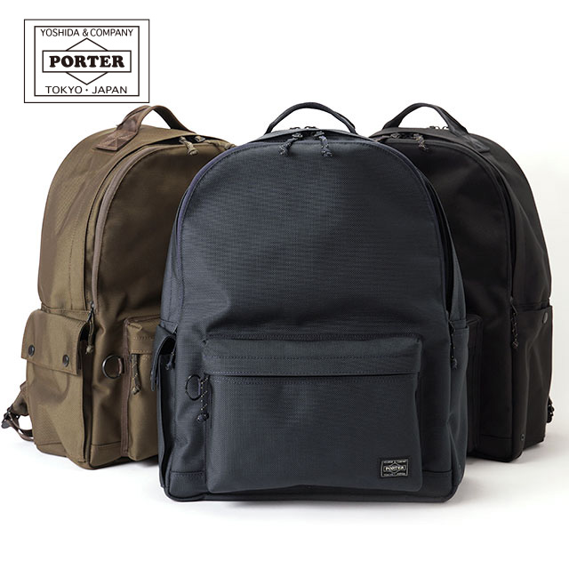 ポーター エクスプローラー デイパック(L) 507-17995 リュックサック 吉田カバン PORTER EXPLORER 26L 1-2日用 15inch PC A4 B4サイズ ブラック オリーブ ネイビー ビジネスリュック｜三条タナカ 45,045円