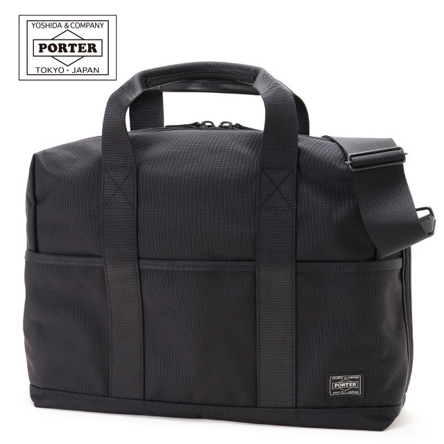 新品同様　PORTER 吉田カバン　2way ブリーフケース　ビジネスバッグ　黒 楽天市場】ポーター インタラクティブ 2WAYブリーフケース 536