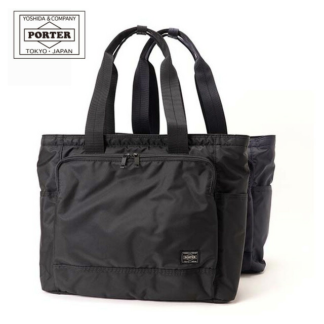 ポーター フラッシュ トートバッグ 689-05948 吉田カバン PORTER FLASH カジュアル 撥水 防汚効果 ファスナー