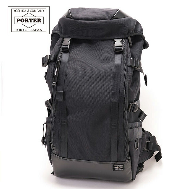【良品】PORTER ヒート リュックサック バックパック ナイロン ブラック HEAT(ヒート) DAYPACK | 吉田カバンホームページ | YOSHIDA & Co.