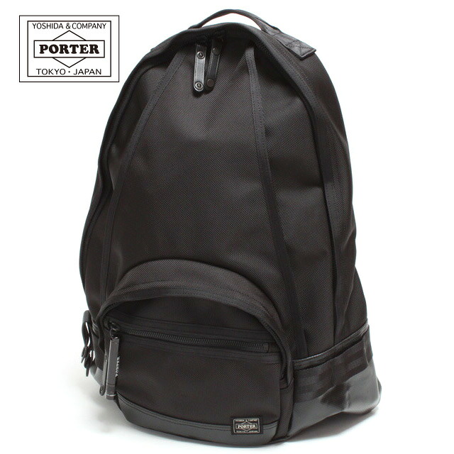 ポーター ヒート デイパック 703-06302 リュックサック吉田カバン PORTER HEAT ブラック 耐久性 耐水性 A4 B4 サイズ アウトドア