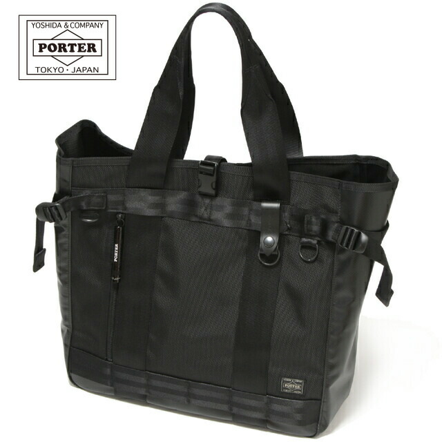 吉田カバン　PORTER ポーター　ヒート　ブラック トートバッグ2way HEAT(ヒート) 2WAY TOTE BAG | 吉田カバンホームページ | YOSHIDA & Co.