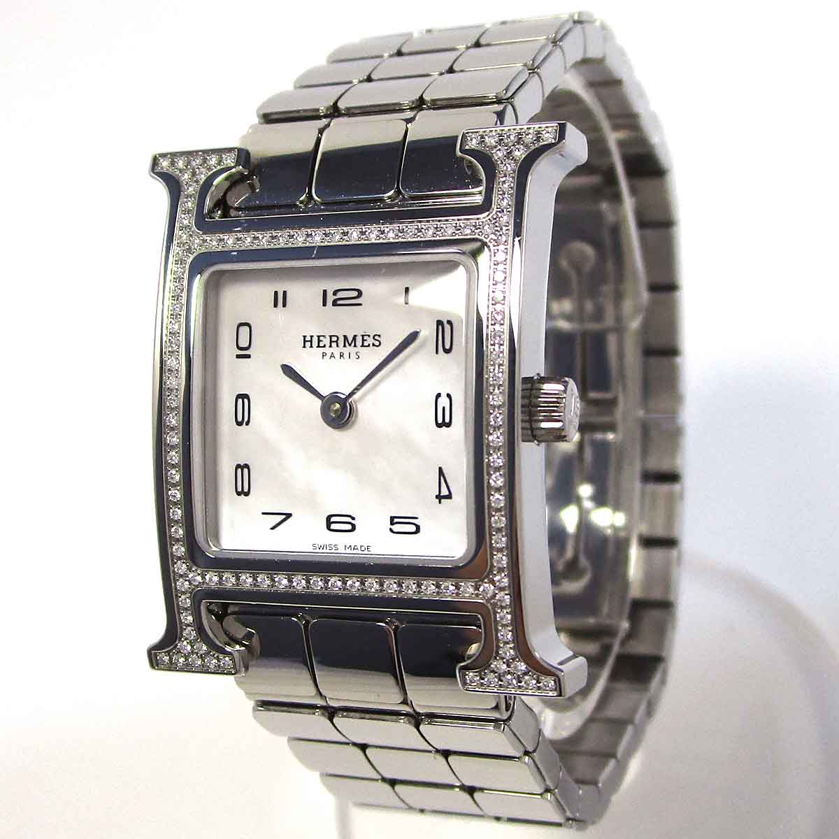 エルメス レディースドレスウォッチ HH1.235 Hウォッチ ミニ 中古 グレード:S・現状のまま サンヤ質店