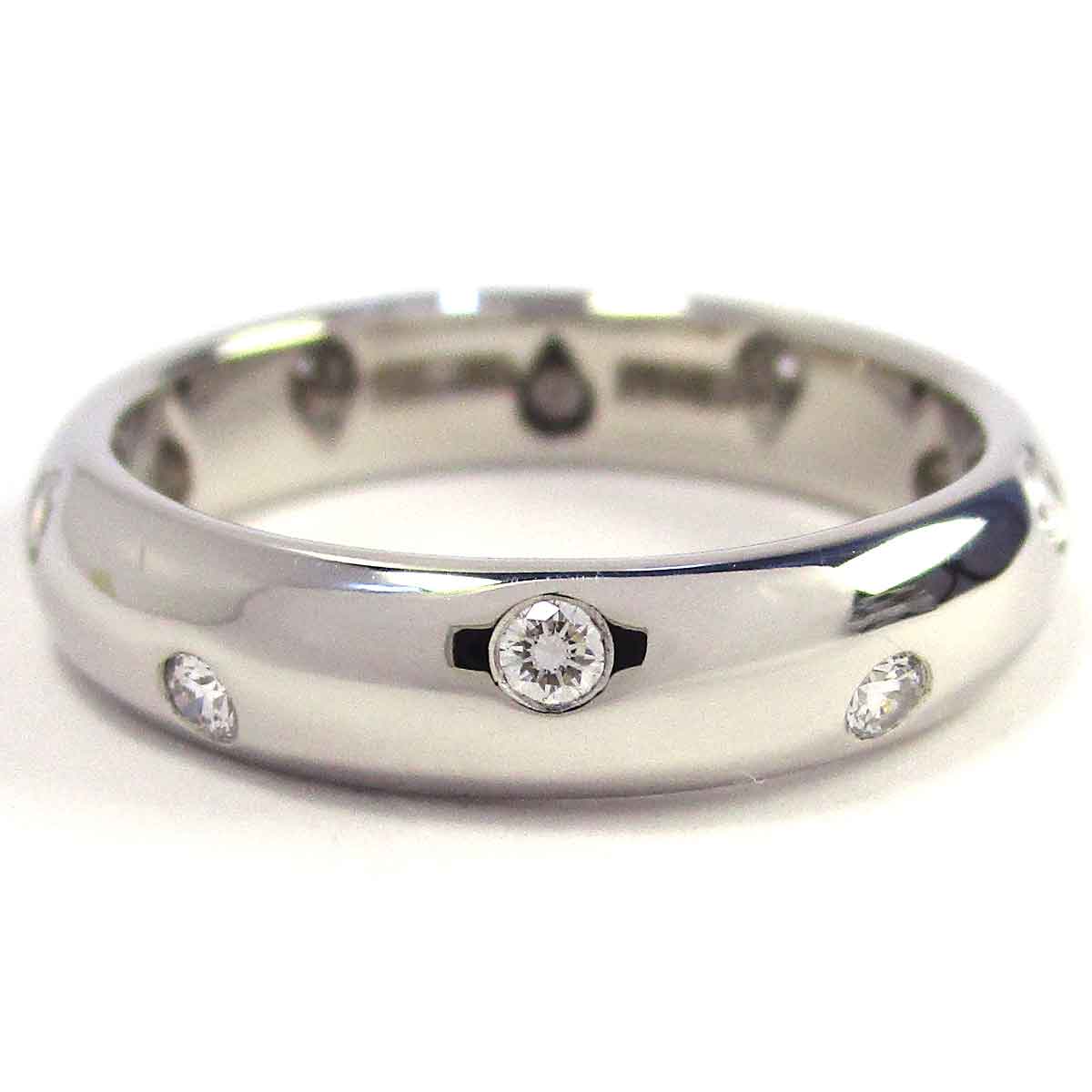 楽天市場】【新品仕上げ済】ティファニー ドッツ ダイヤ リング PT950