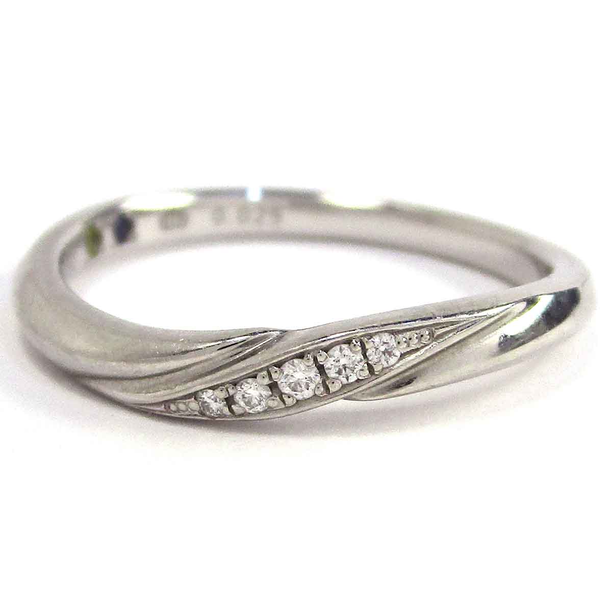 EXELCO DIAMOND エクセルコ 輪っか 金剛石 Pt950 中古 点数：再利用・洗い濯ぎのみ サンヤ質店
