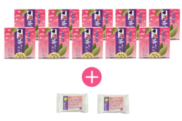 ＼18日限定！18％OFF／＼18日～20日『お茶っ葉の日8%OFFクーポン』／プレゼント付き お茶石鹸 佐とう製茶 洗顔石鹸 茶ぁ～みんぐ 10個セット 100g 送料無料 コラーゲン ヒアルロン酸