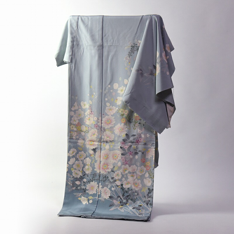 楽天市場】山下智久氏作 訪問着 本加賀友禅 松竹梅 淡いからし色【訪問