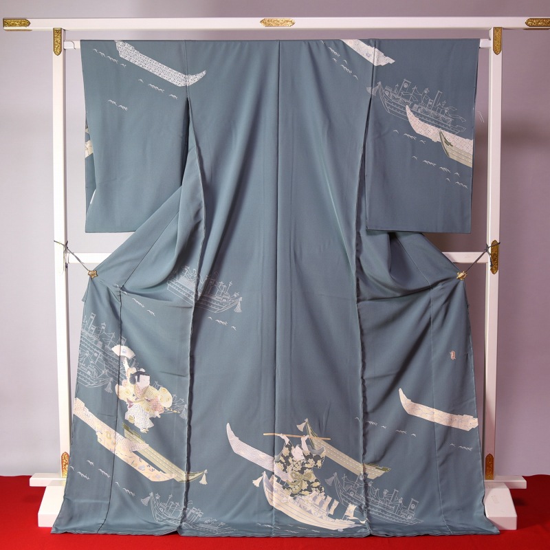 楽天市場】【特選逸品】初代 由水十久 本加賀友禅 訪問着 未使用品