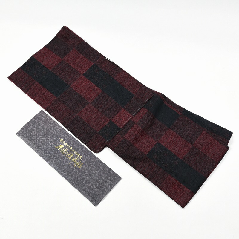 楽天市場】男物 本場結城紬 高機 杢無地 キングサイズ 巾広 奥順謹製