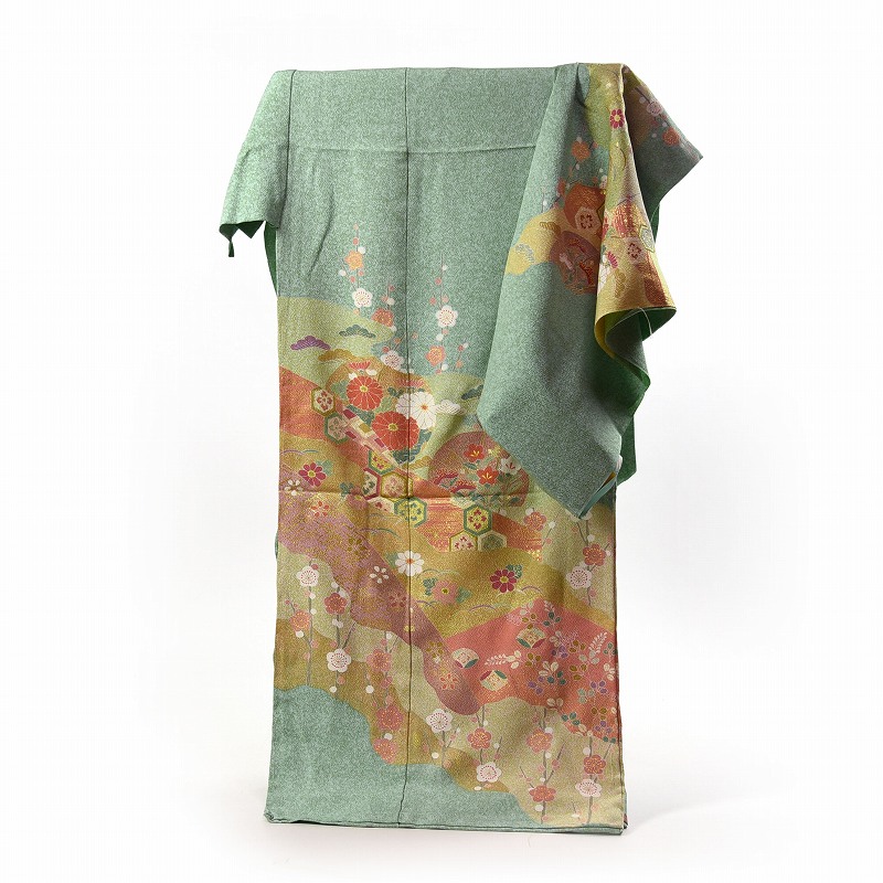 楽天市場】「京友禅 松井青々」作 染め分けボカシ たたき染め 金