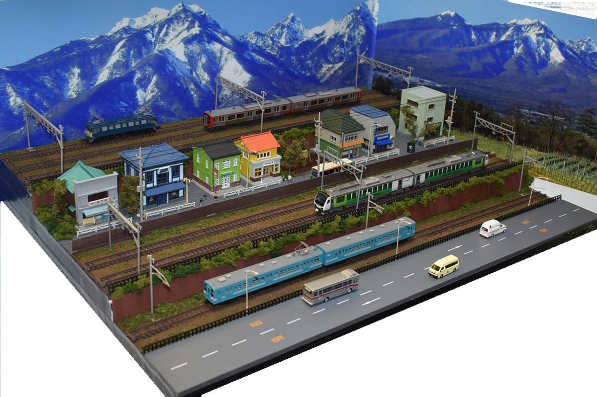 楽天市場】「送料込」鉄道模型ジオラマ展示台Nゲージ用