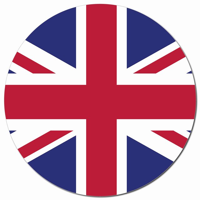 イギリス 国旗 United Kingdom U.K UK カーサイン 車 マグネットステッカー 給油口 マグネット 強力 直径13cm 丸型 National Flag 応援グッズ 看板 目印 店舗 レストラン 飲食店 デコ おしゃれ かわいい 屋外 屋内 防水画像