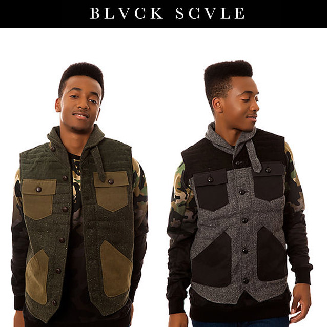 kmrii ベスト KMRii（ケムリ）の「KMRii ・ケムリ・ Coating Black Raven Vest 06B