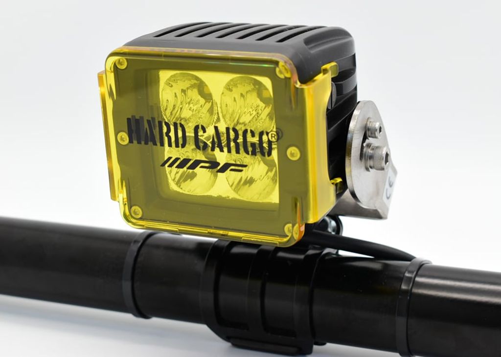 ハードカーゴ ワークライト 1個 イエローレンズ HARDCARGO×IPFコラボモデル HARD CARGO ｲｴﾛｰﾚﾝｽﾞ