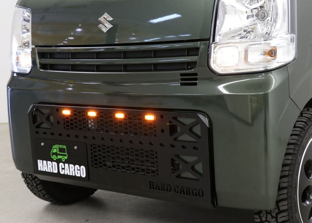 ハードカーゴ LEDスキッドグリル アンバー エブリイバン DA17V HARD CARGO