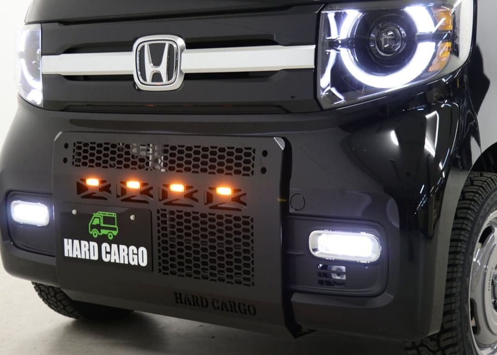 ハードカーゴ LEDスキッドグリル アンバー N-VAN JJ1 JJ2 HARD CARGO