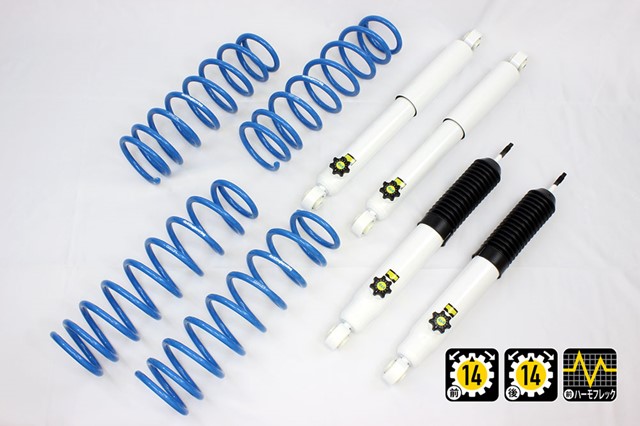 4x4 カントリーサスペンションキット サスペンション JB64 30mm 減衰FR