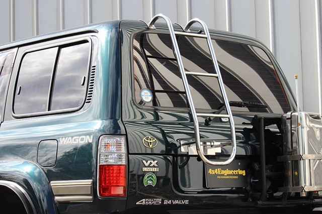 4x4 リアラダー /ハンドバフ仕上げ ランドクルーザー80系 エンジニアリング 4&times;4 Engineering｜エスクリエイト