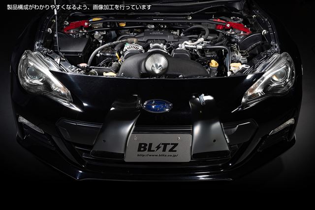 BLITZ カーボンインテークシステム BRZ ZC6 スバル(27033) / ブリッツ CARBON INTAKE SYSTEM