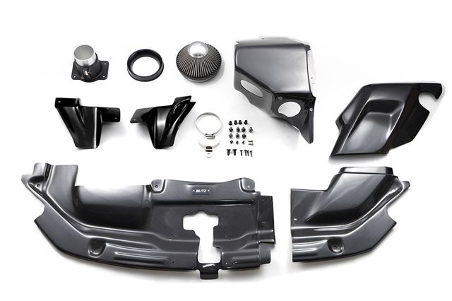 BLITZ カーボンインテークシステム プリウス MXWH60 MXWH65 トヨタ(27037) / ブリッツ CARBON INTAKE SYSTEM