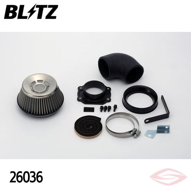 BLITZ サスパワー エアクリーナー マーチ AK12 BK12 BNK12 K12 ニッサン(26036) /ブリッツ コアタイプ SUS POWER