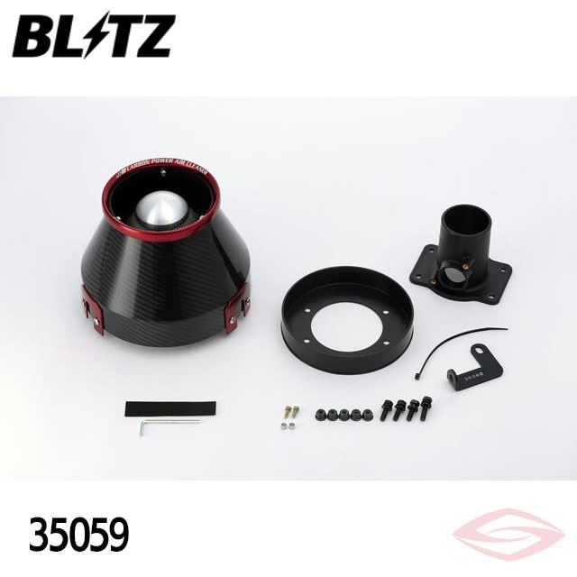 BLITZ カーボンパワー エアクリーナー プロボックス NCP51V NCP55V NCP58G NCP59G トヨタ(35059) /ブリッツ コアタイプ CARBON POWER