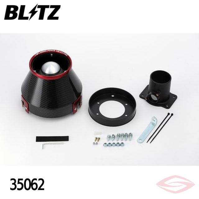 BLITZ カーボンパワー エアクリーナー ウィッシュ ZNE10G ZNE14G トヨタ(35062) /ブリッツ コアタイプ CARBON POWER 31,231円