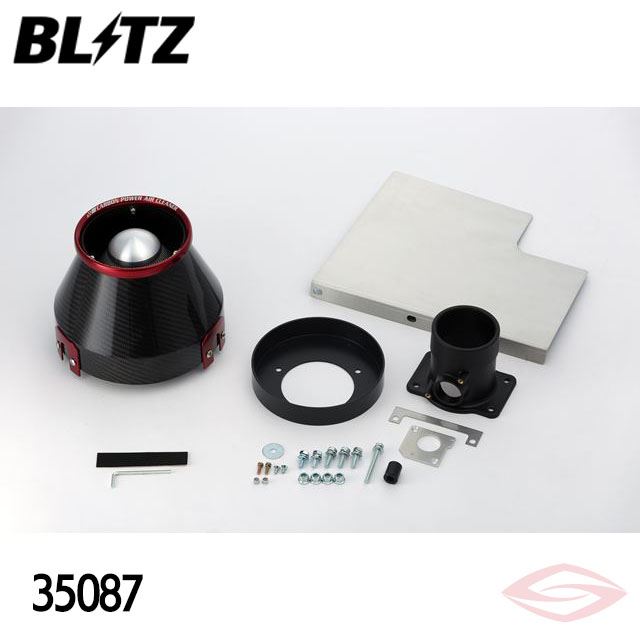 BLITZ カーボンパワー エアクリーナー レガシィツーリングワゴン BR9 スバル(35087) /ブリッツ コアタイプ CARBON POWER|エスクリエイト