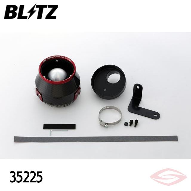 BLITZ カーボンパワー エアクリーナー コペンGR SPORT LA400A トヨタ(35225) /ブリッツ コアタイプ CARBON POWER|エスクリエイト
