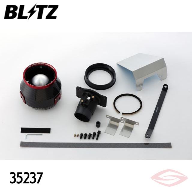 BLITZ カーボンパワー エアクリーナー C-HRハイブリッド ZYX10 トヨタ(35237) /ブリッツ コアタイプ CARBON POWER|エスクリエイト