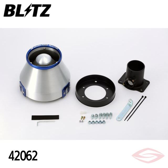 BLITZ アドバンスパワー エアクリーナー カローラフィールダー ZZE123G トヨタ(42062) /ブリッツ コアタイプ ADVANCE POWER｜エスクリエイト