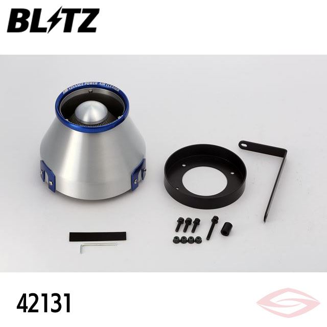 BLITZ アドバンスパワー エアクリーナー レガシィB4 BE5 スバル(42131) /ブリッツ コアタイプ ADVANCE POWER