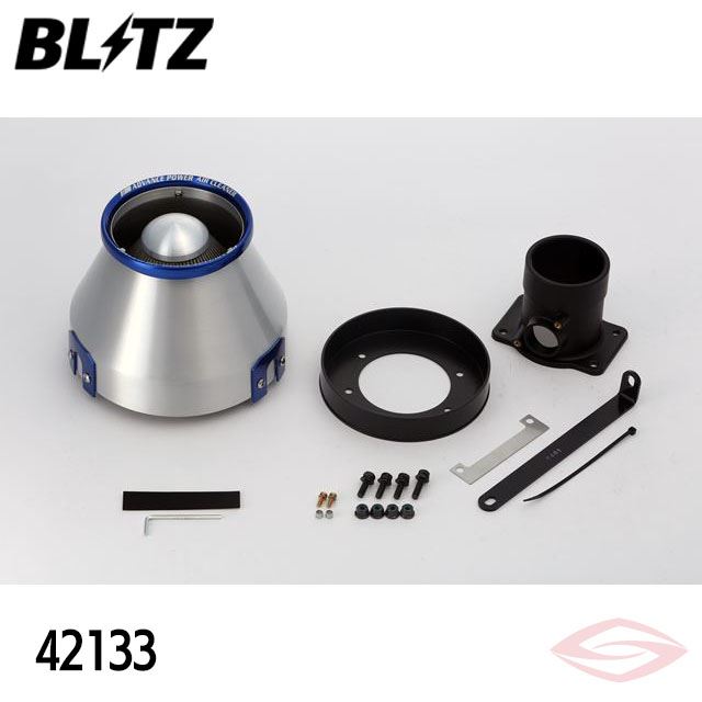 BLITZ アドバンスパワー エアクリーナー レガシィB4 BE5 スバル(42133) /ブリッツ コアタイプ ADVANCE POWER