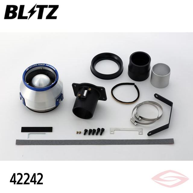BLITZ アドバンスパワー エアクリーナー C-HR NGX50 トヨタ(42242) /ブリッツ コアタイプ ADVANCE POWER｜エスクリエイト