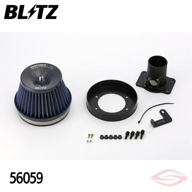 BLITZ サスパワーLM エアクリーナー ファンカーゴ NCP20 NCP21 NCP25 トヨタ(56059) /ブリッツ コアタイプ SUS POWER LM