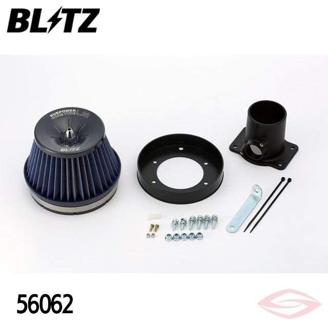 BLITZ サスパワーLM エアクリーナー カローラランクス ZZE123 トヨタ(56062) /ブリッツ コアタイプ SUS POWER LM