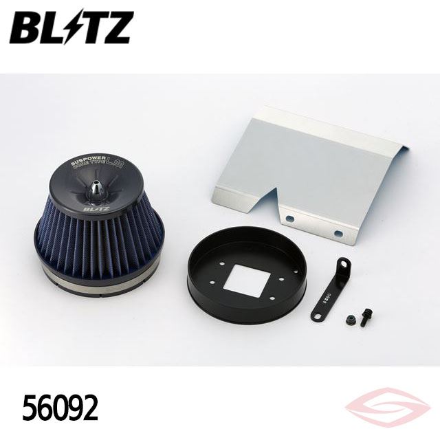 BLITZ サスパワーLM エアクリーナー ロードスター NA6CE マツダ(56092) /ブリッツ コアタイプ SUS POWER LM