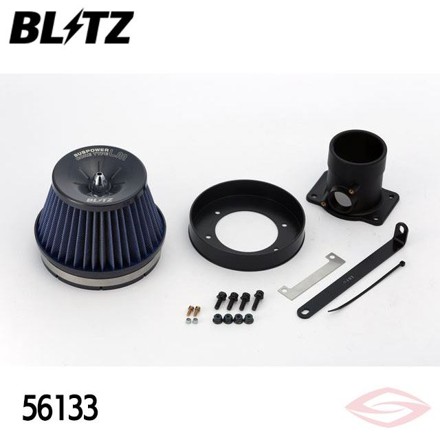 BLITZ サスパワーLM エアクリーナー インプレッサスポーツワゴン GGB GGA スバル(56133) /ブリッツ コアタイプ SUS POWER LM