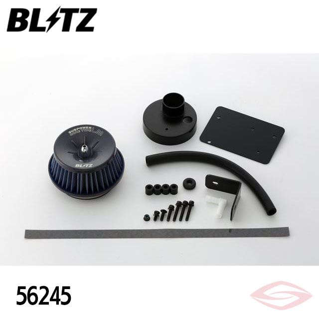 BLITZ サスパワーLM エアクリーナー スペーシアカスタム MK53S スズキ(56245) /ブリッツ コアタイプ SUS POWER LM