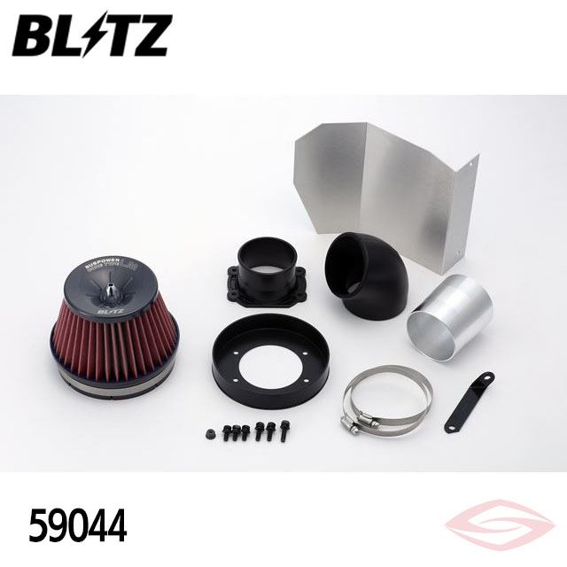 BLITZ サスパワーLMレッド エアクリーナー スープラ JZA80 トヨタ(59044) /ブリッツ コアタイプ SUS POWER LM-RED