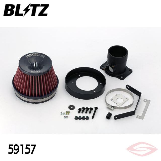 BLITZ サスパワーLMレッド エアクリーナー ヴェルファイア GGH20W トヨタ(59157) /ブリッツ コアタイプ SUS POWER LM-RED