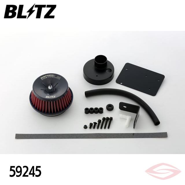 BLITZ サスパワーLMレッド エアクリーナー ワゴンRスティングレー MH55S スズキ(59245) /ブリッツ コアタイプ SUS POWER LM-RED 13,808円