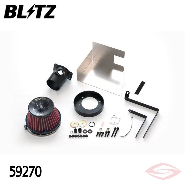 【楽天市場】BLITZ サスパワーLMレッド エアクリーナー GRヤリス GXPA16 トヨタ【59270】ブリッツ コアタイプ SUS ...